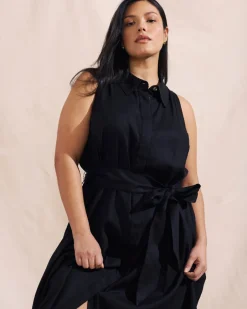 Universal Standard Adelaide Linen Shirtdress