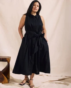 Universal Standard Adelaide Linen Shirtdress