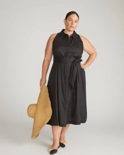 Universal Standard Adelaide Linen Shirtdress