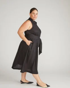 Universal Standard Adelaide Linen Shirtdress