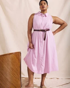 Universal Standard Adelaide Linen Shirtdress