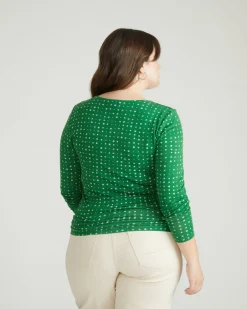 Universal Standard Agatha Liquid Jersey Top
