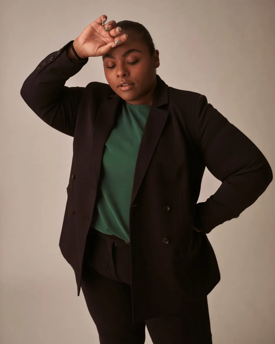 Universal Standard All Day Warren Double Breasted Blazer