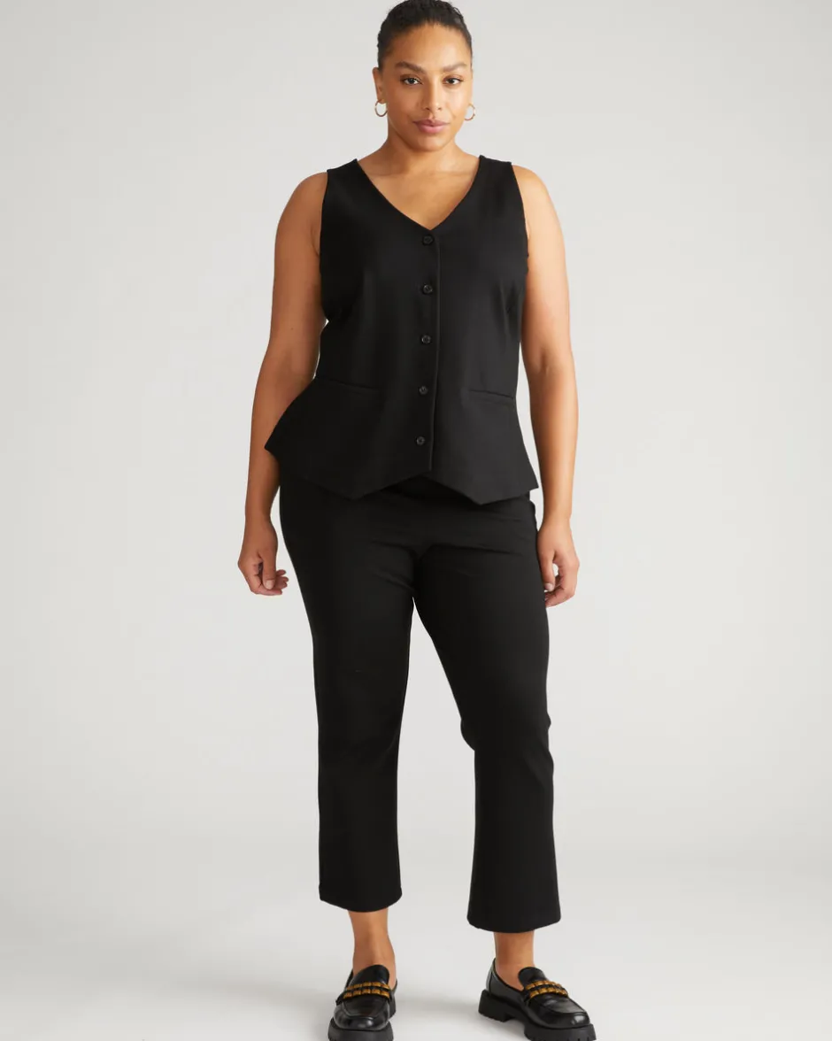 Universal Standard Amaya Ponte Kick Flare Pants