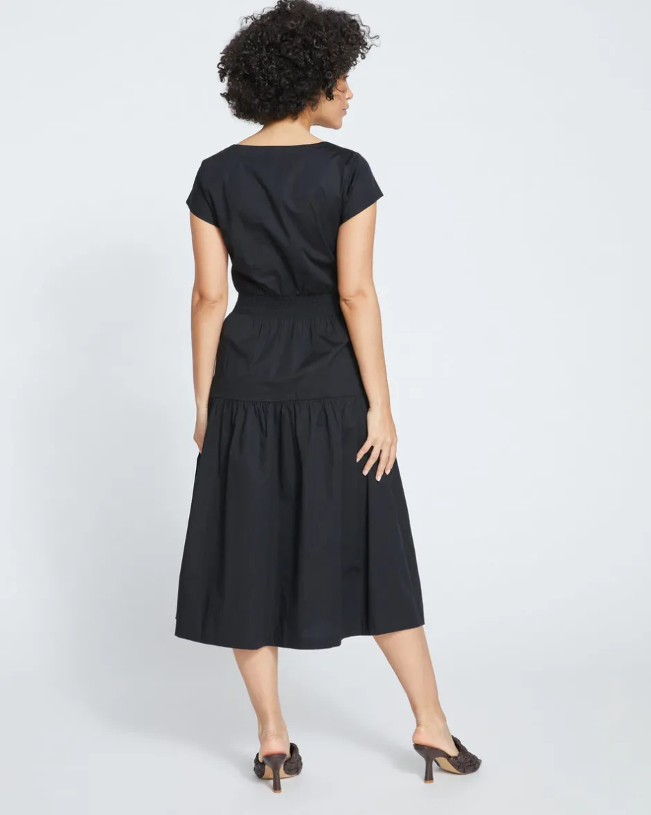 Universal Standard Ambroeus Smocked Poplin Dress