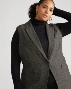 Universal Standard Annie Tailored Wool Vest