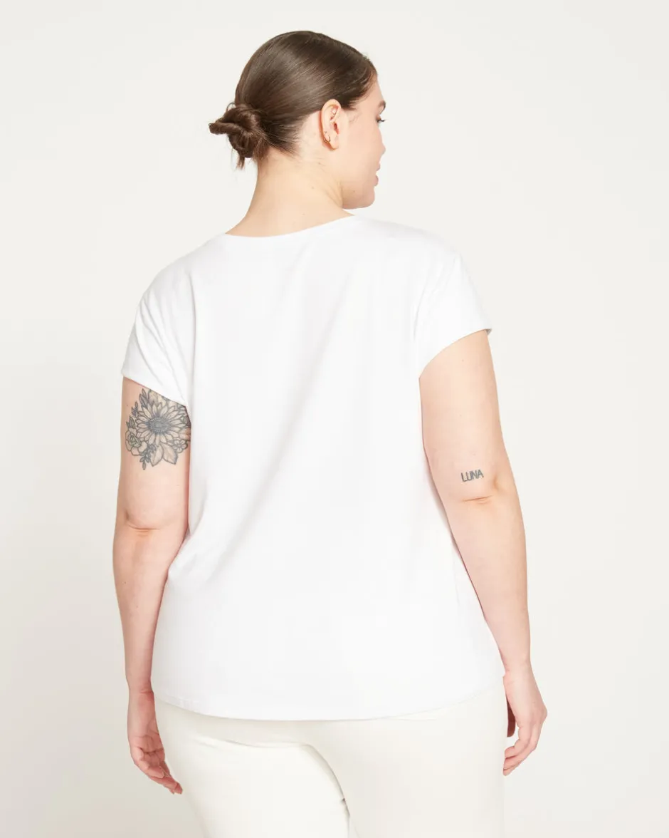 Universal Standard Ashley Cap Sleeve Tee