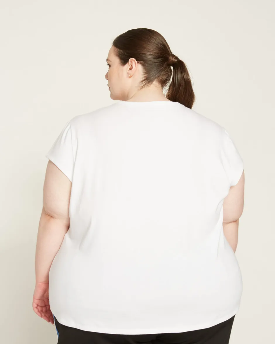 Universal Standard Ashley Cap Sleeve Tee