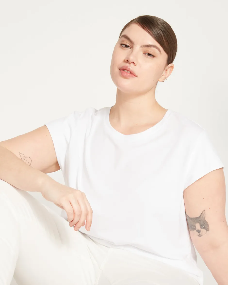 Universal Standard Ashley Cap Sleeve Tee