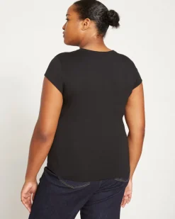 Universal Standard Ashley Cap Sleeve Tee