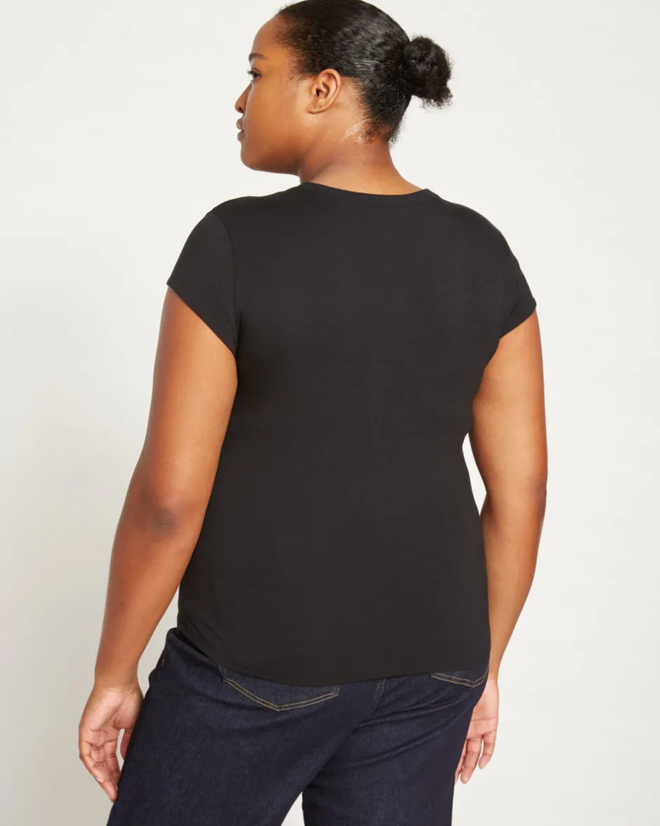 Universal Standard Ashley Cap Sleeve Tee