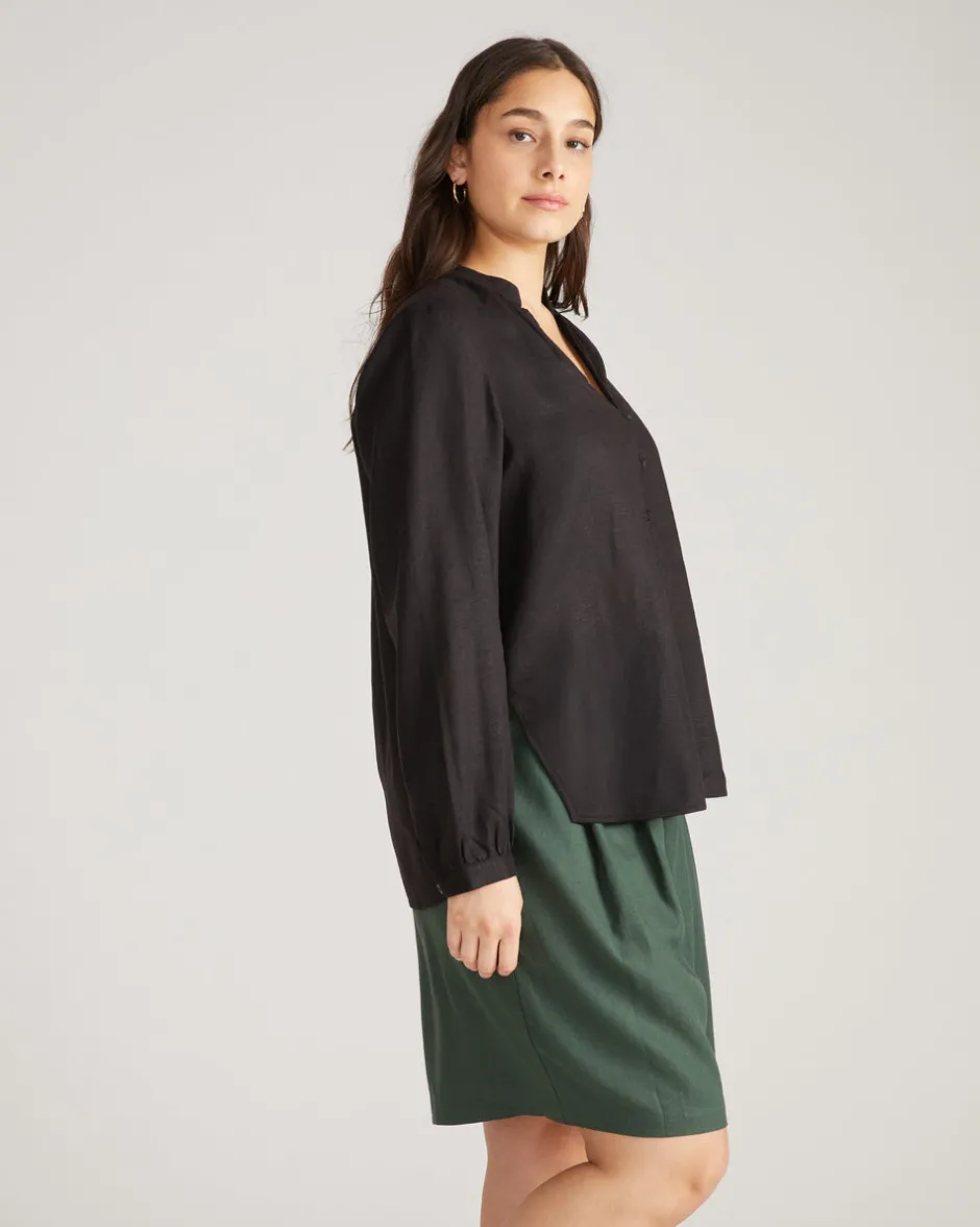 Universal Standard Avalon Linen Top