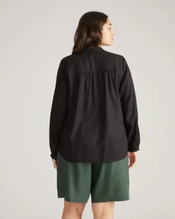 Universal Standard Avalon Linen Top