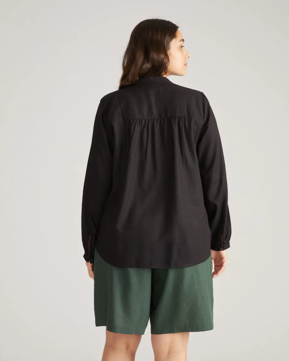 Universal Standard Avalon Linen Top