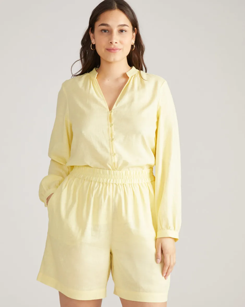 Universal Standard Avalon Linen Top