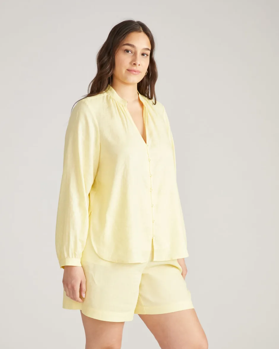 Universal Standard Avalon Linen Top