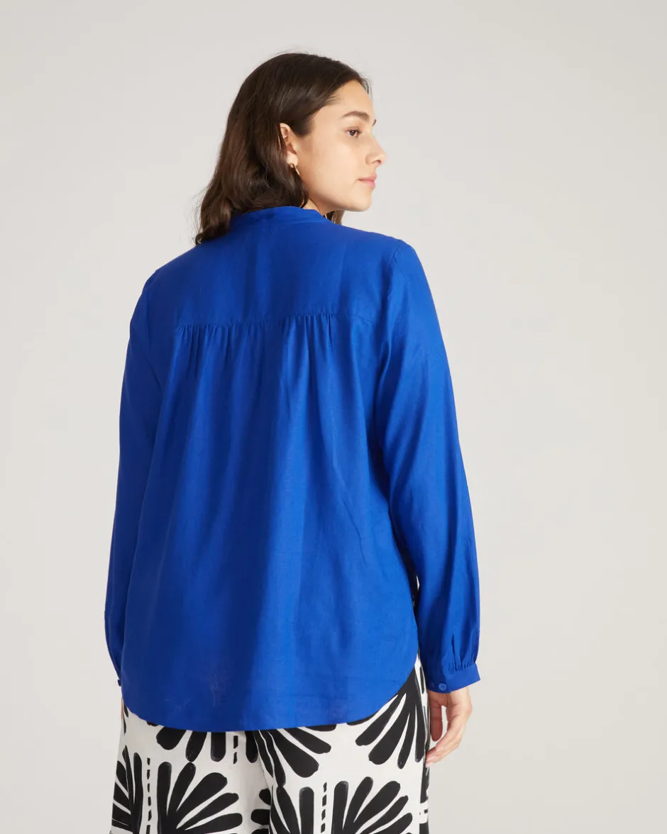Universal Standard Avalon Linen Top