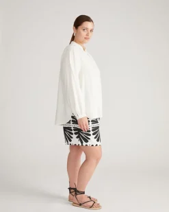 Universal Standard Avalon Linen Top