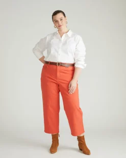 Universal Standard Bae Boyfriend Crop Jeans