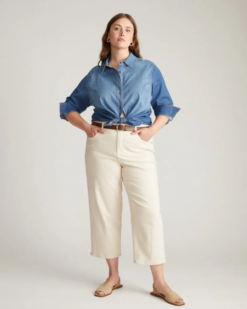 Universal Standard Bae Boyfriend Crop Jeans