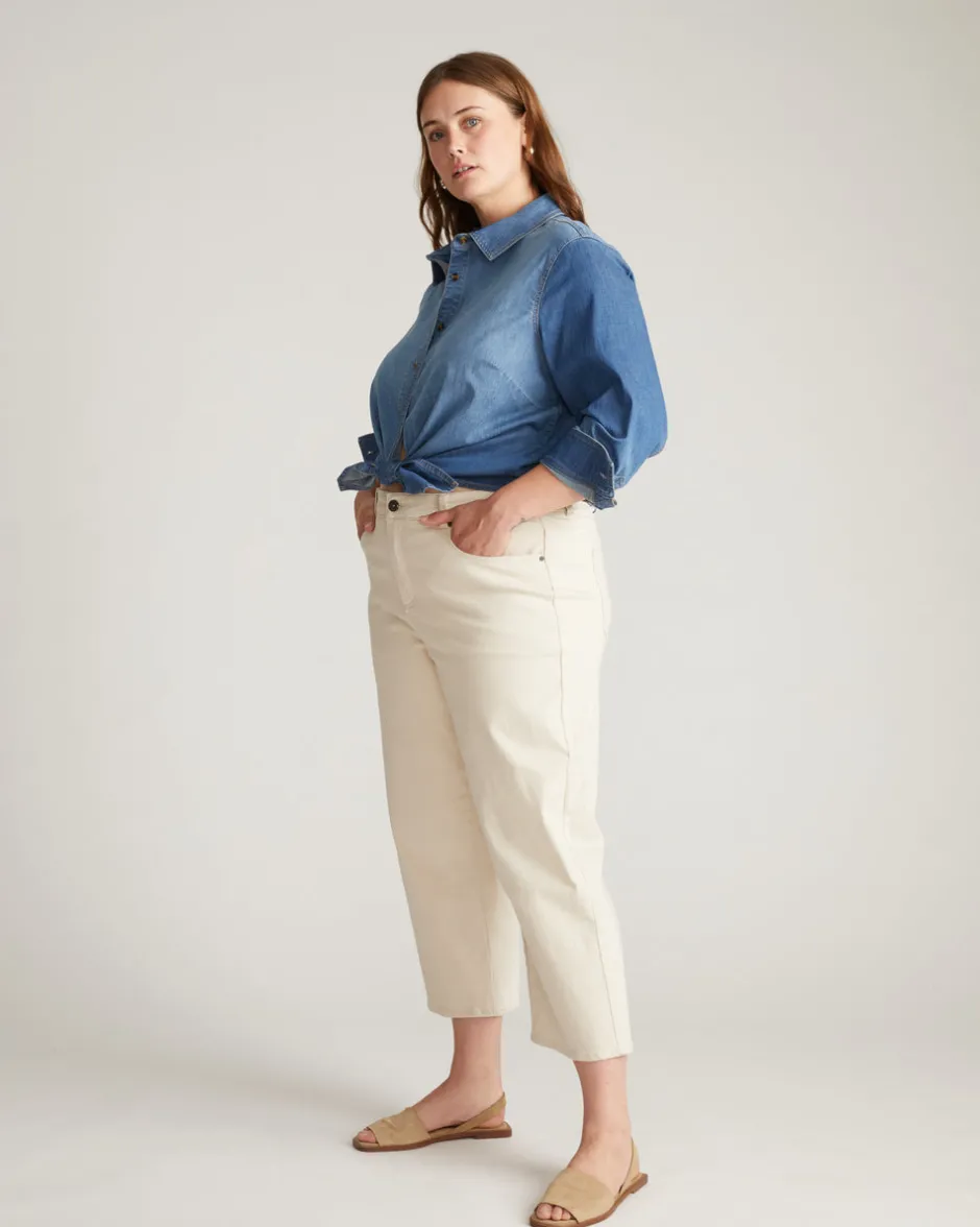 Universal Standard Bae Boyfriend Crop Jeans
