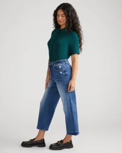 Universal Standard Bae Boyfriend Crop Jeans