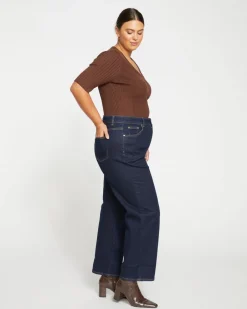Universal Standard Bae Boyfriend Straight Leg Jeans
