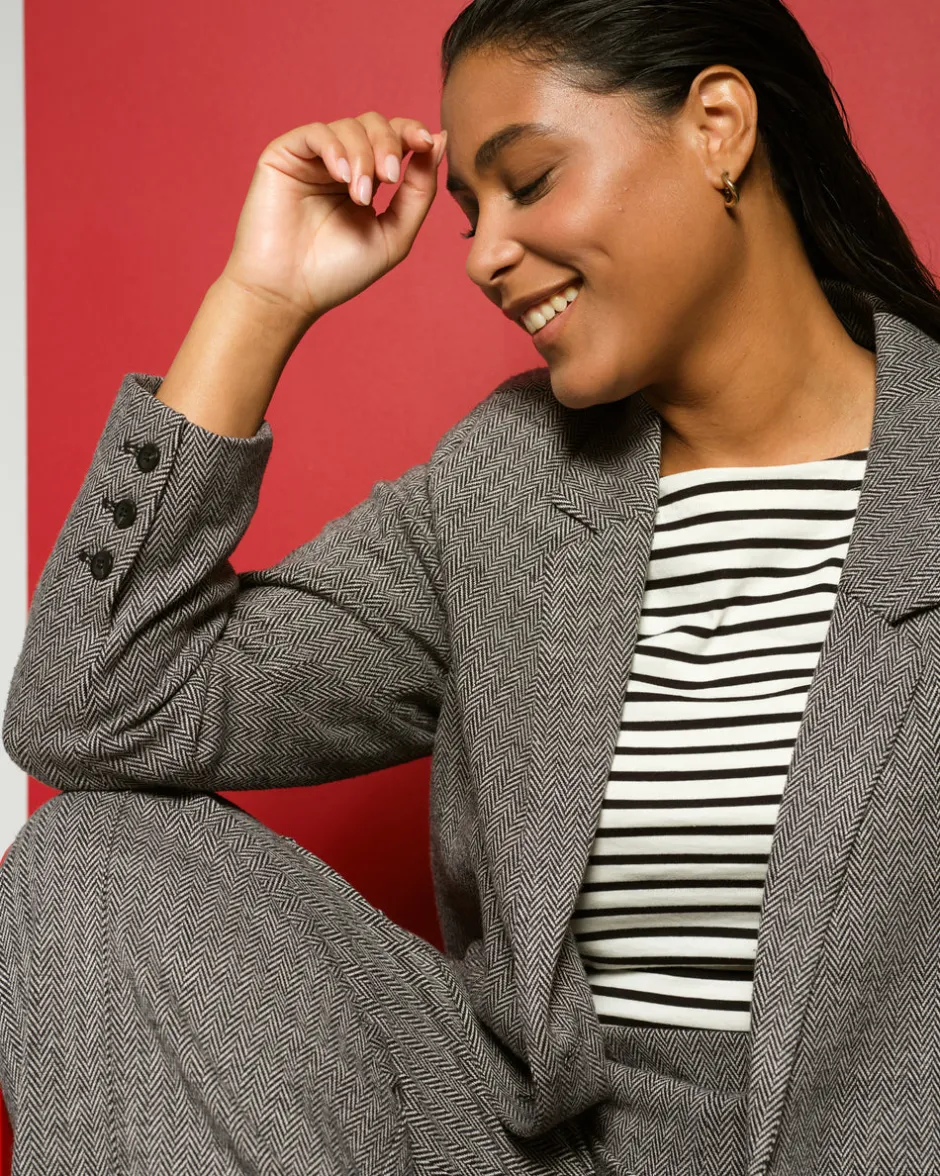 Universal Standard Beas Ponte Blazer