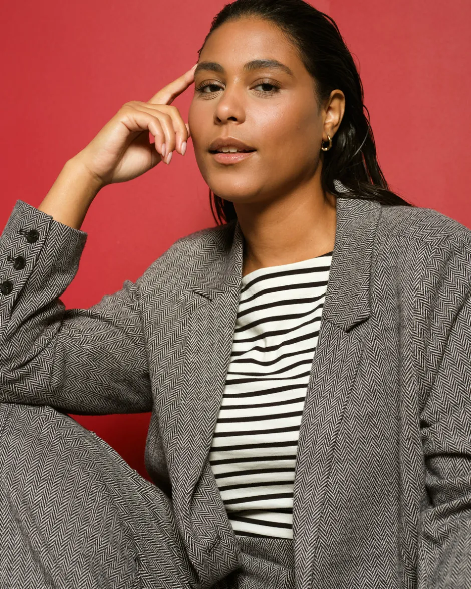 Universal Standard Beas Ponte Blazer