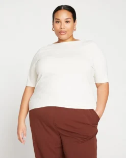 Universal Standard Bella Boatneck Tee