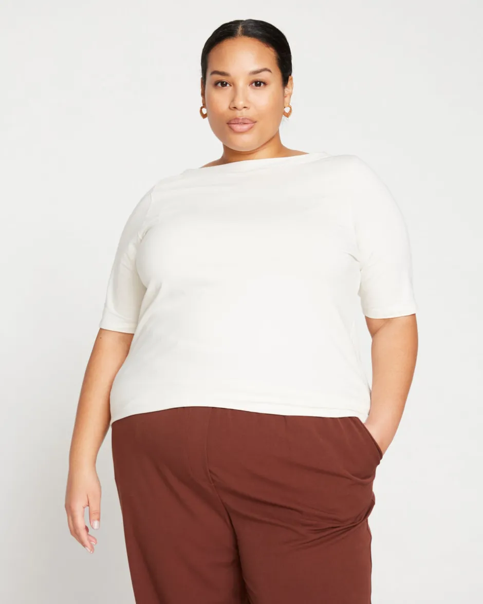 Universal Standard Bella Boatneck Tee
