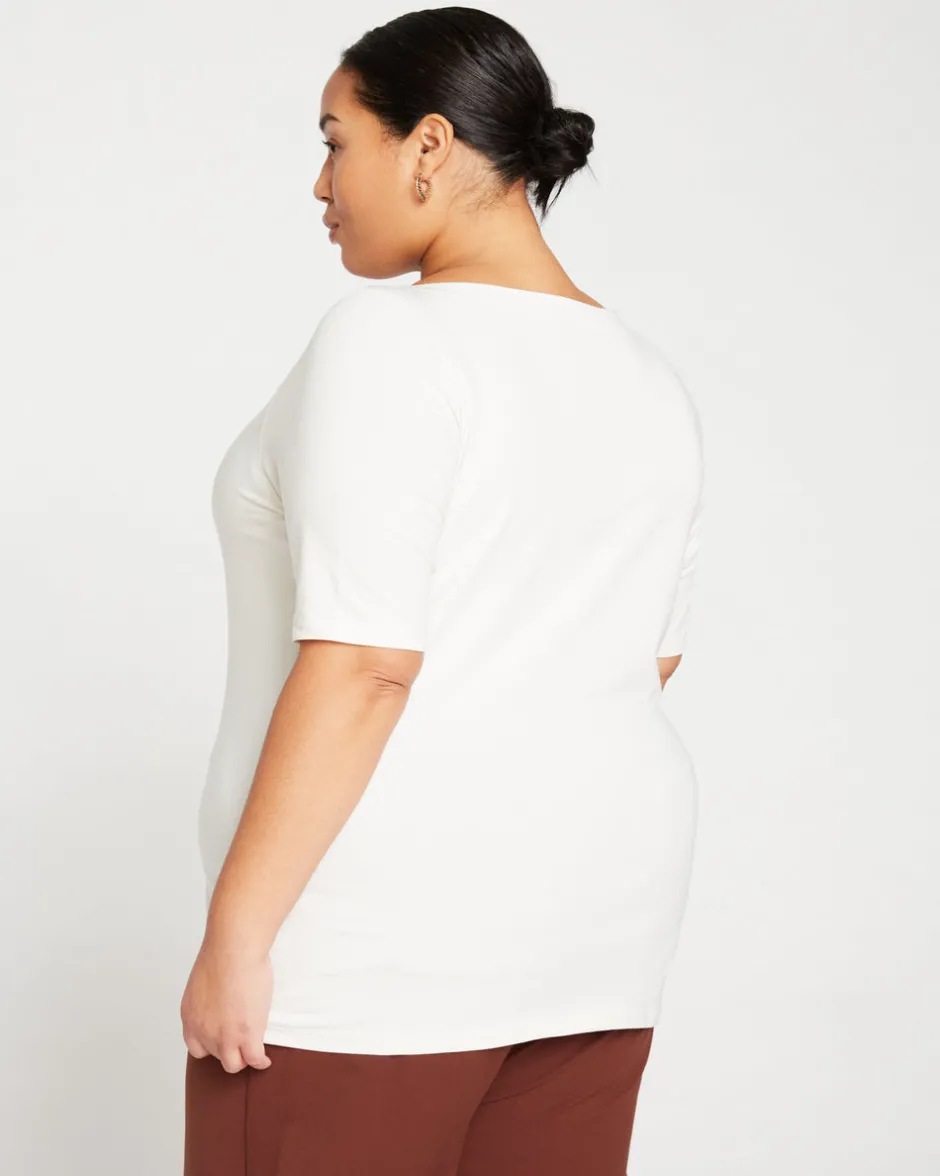 Universal Standard Bella Boatneck Tee