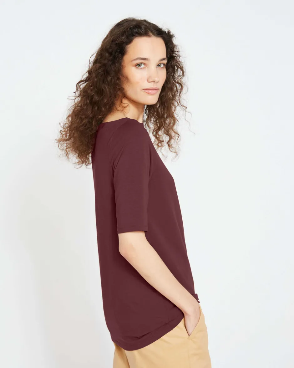 Universal Standard Bella Boatneck Tee