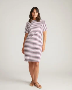 Universal Standard Belle Breton Stripe Jersey Dress