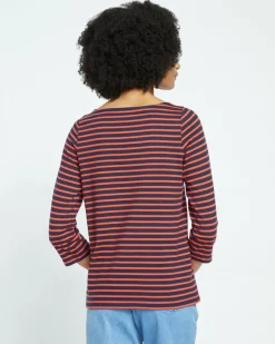 Universal Standard Belle Breton Stripe Jersey Tee
