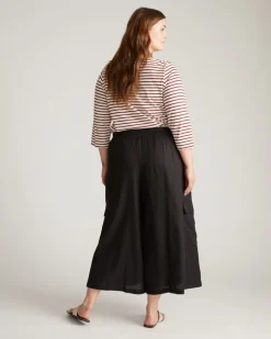 Universal Standard Belle Breton Stripe Jersey Tee