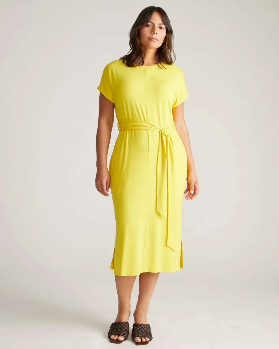 Universal Standard Belted Divine Jersey Dress