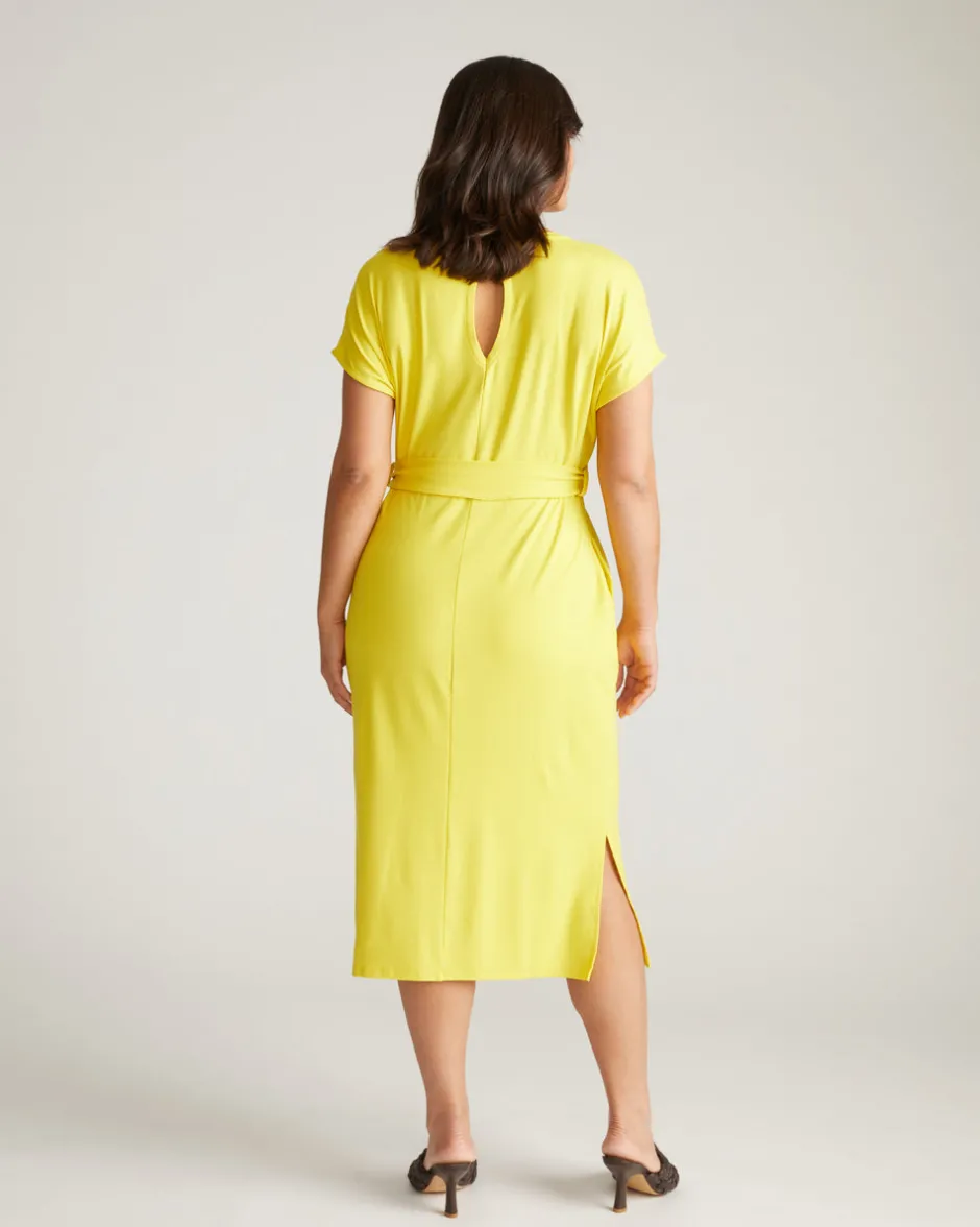 Universal Standard Belted Divine Jersey Dress