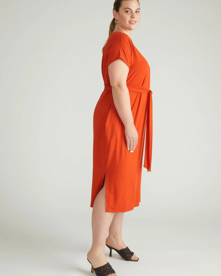 Universal Standard Belted Divine Jersey Dress