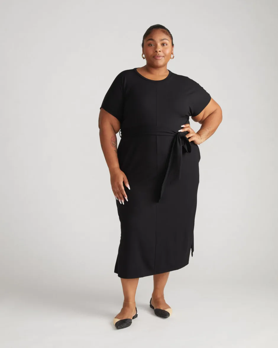 Universal Standard Belted Divine Jersey Dress