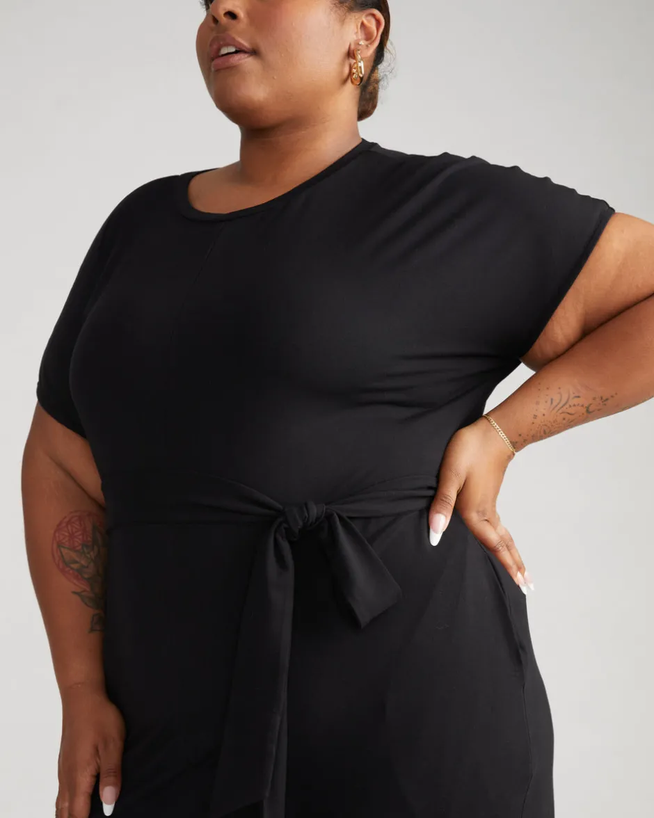 Universal Standard Belted Divine Jersey Dress