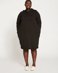 Universal Standard Bree Hooded Sweatshirt Dress