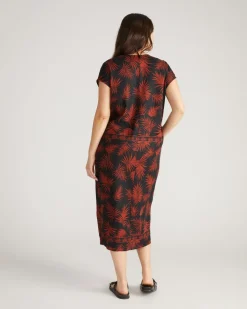 Universal Standard Cabana Linen Kaftan