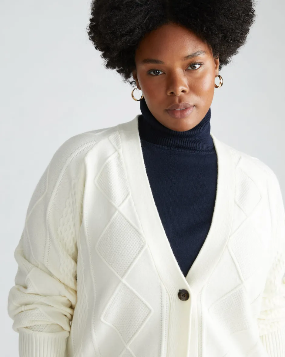 Universal Standard Cable Knit Cardigan