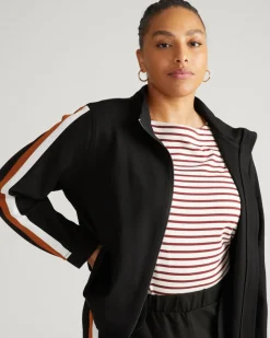 Universal Standard Camden Ponte Bomber Jacket