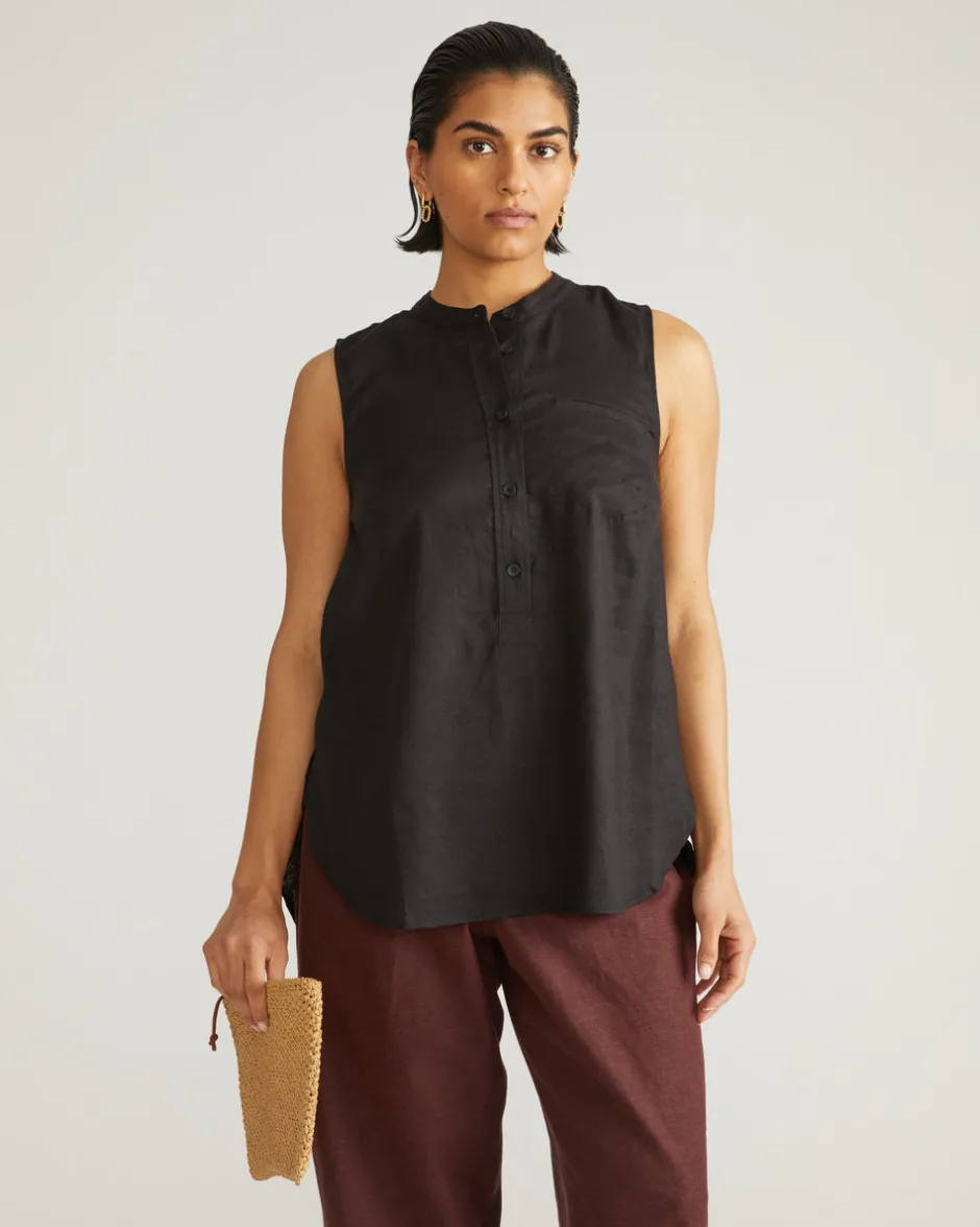 Universal Standard Cameo Linen Tunic