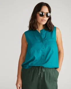Universal Standard Cameo Linen Tunic