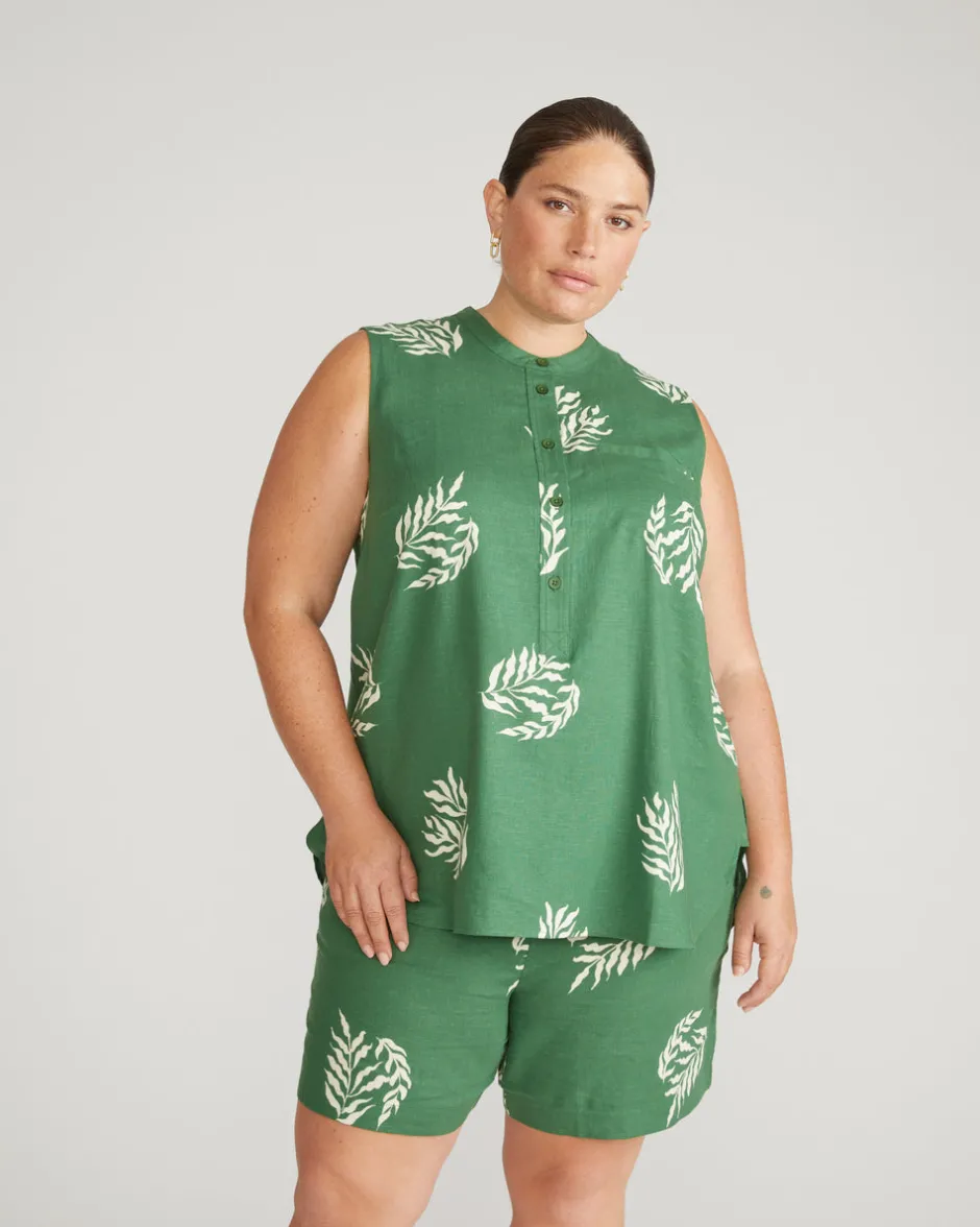Universal Standard Cameo Linen Tunic