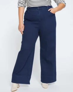 Universal Standard Carrie High Rise Wide Leg Jeans