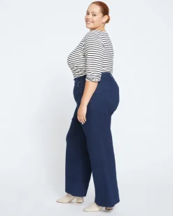 Universal Standard Carrie High Rise Wide Leg Jeans